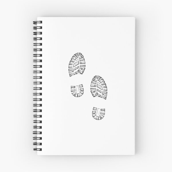 Item preview, Shoe prints, footprints,hiking bootprint  designed and sold by SOUFIANE1991.