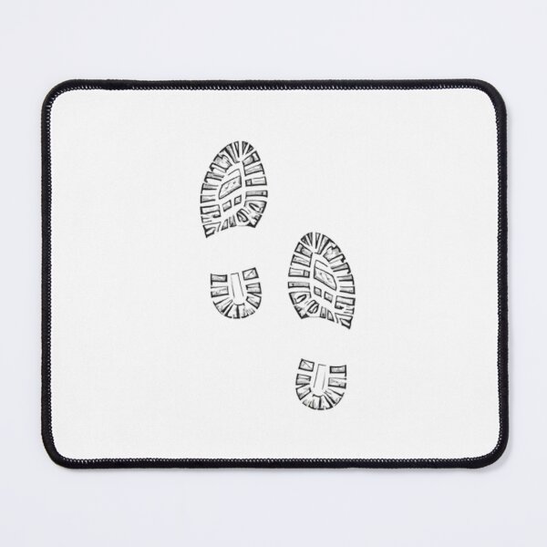 Item preview, Shoe prints, footprints,hiking bootprint  designed and sold by SOUFIANE1991.