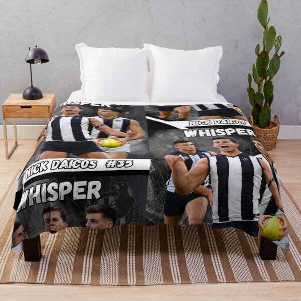 Item preview, Nick Daicos Collingwood Magpies AFL Football Aussie Rules designed and sold by tigersman32.