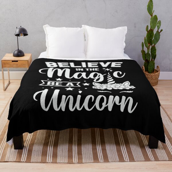 Item preview, Believe In The Magic, Be A Unicorn designed and sold by Ryan Jay Cruz.