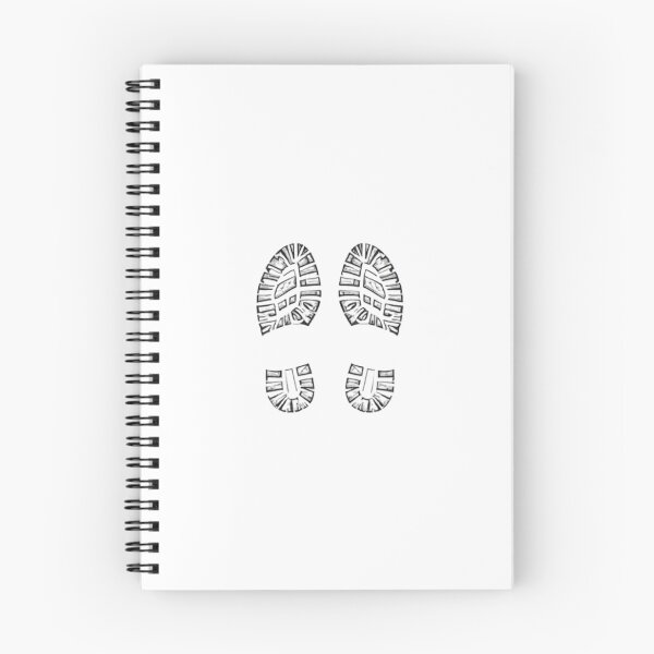 Item preview,  Shoe prints, footprints,hiking bootprint  designed and sold by SOUFIANE1991.