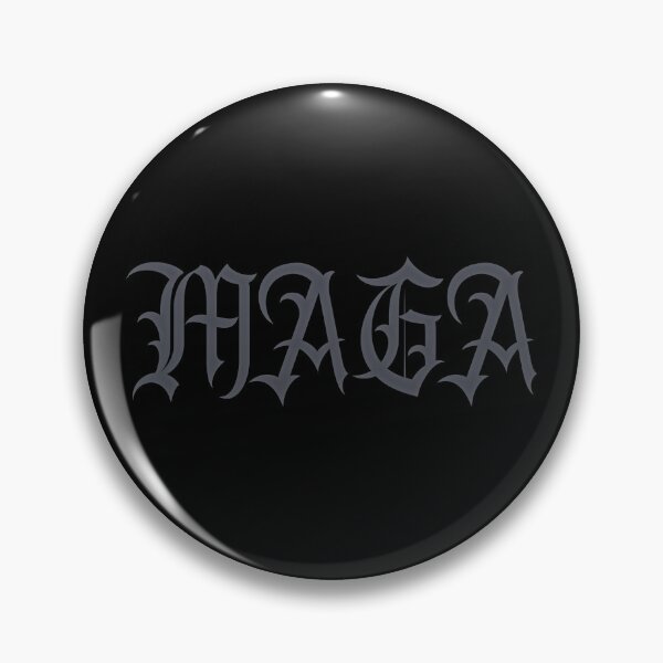Item preview, MAGA Dark Gothic Elon Trump USA Style 2024 designed and sold by Kraaftwierk.
