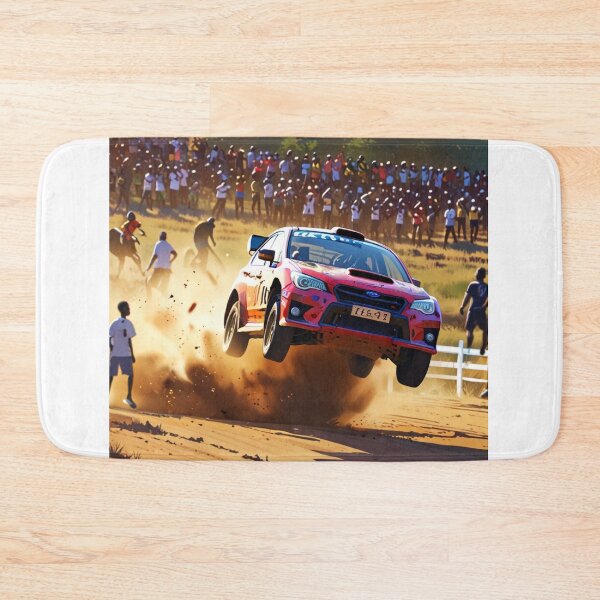 Item preview, Rally Car Africa Jumping mid air Vintage Racing and Motorsport Race  designed and sold by tshirtart2024.