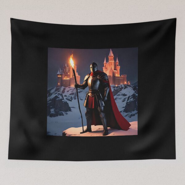 Item preview, A knight by the castle  designed and sold by Nomad-Maynard.