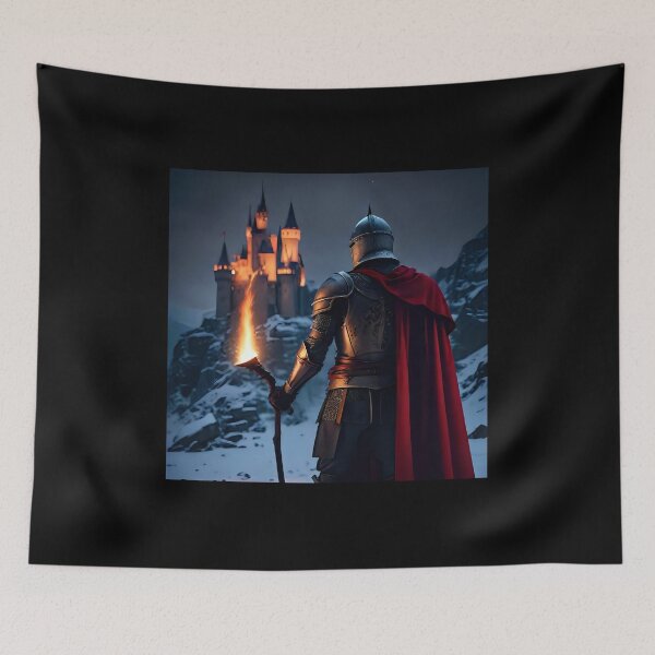 Item preview, A knight by the castle  designed and sold by Nomad-Maynard.