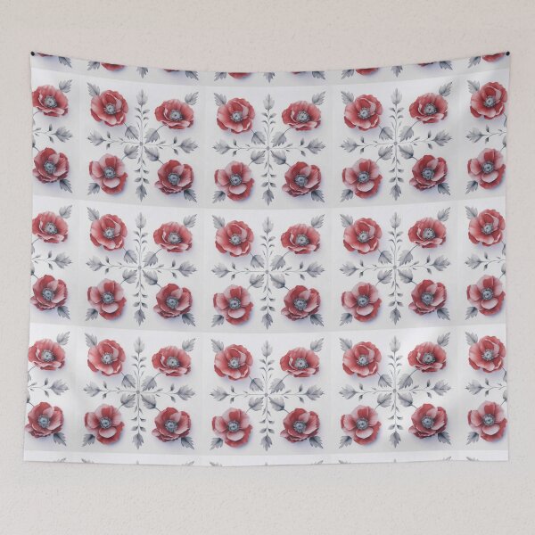 Item preview, Prussian Poppies designed and sold by Kevin Luckham.