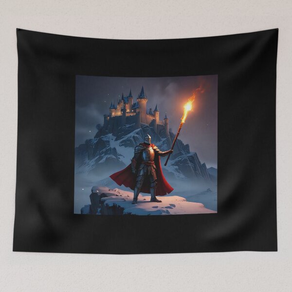 Item preview, A knight by the castle  designed and sold by Nomad-Maynard.
