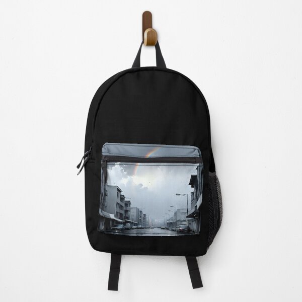 Item preview, The rainy day is broken and a rainbow is out. designed and sold by Nomad-Maynard.
