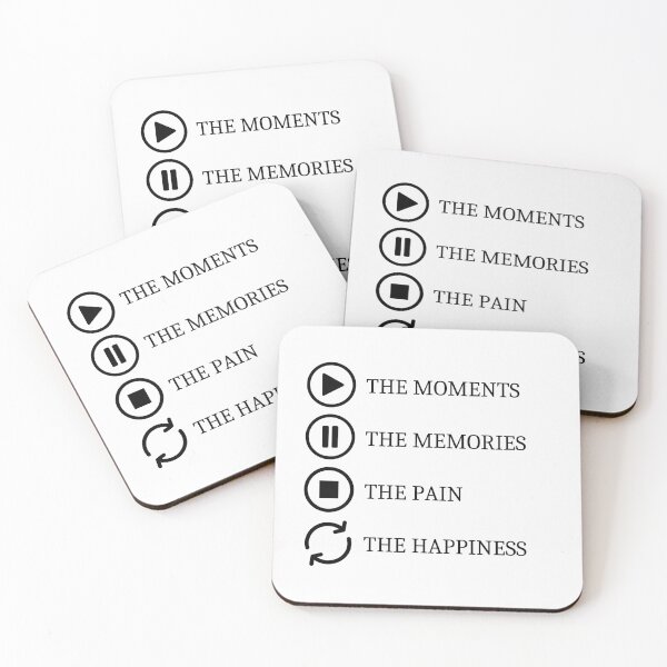 Item preview, Life’s Playlist: Moments, Memories, Pain, Happiness designed and sold by Simplystik.