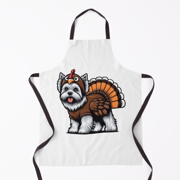 Item preview, Skye Terrier Dog Thanksgiving designed and sold by doodIllustrate.