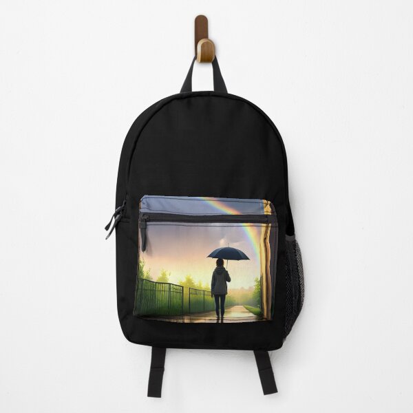 Item preview, The rainy day is broken and a rainbow is out. designed and sold by Nomad-Maynard.