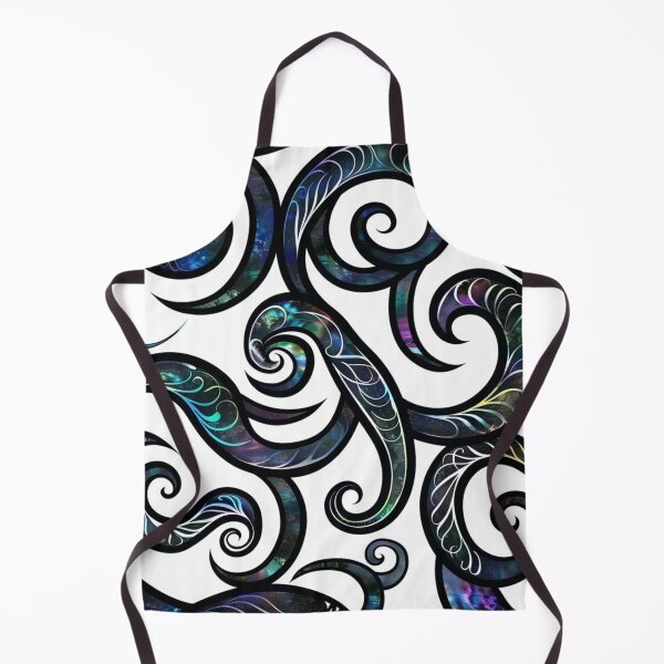 Item preview, New Zealand Māori Paua Pattern Koru Design 108 designed and sold by GrinGalore.