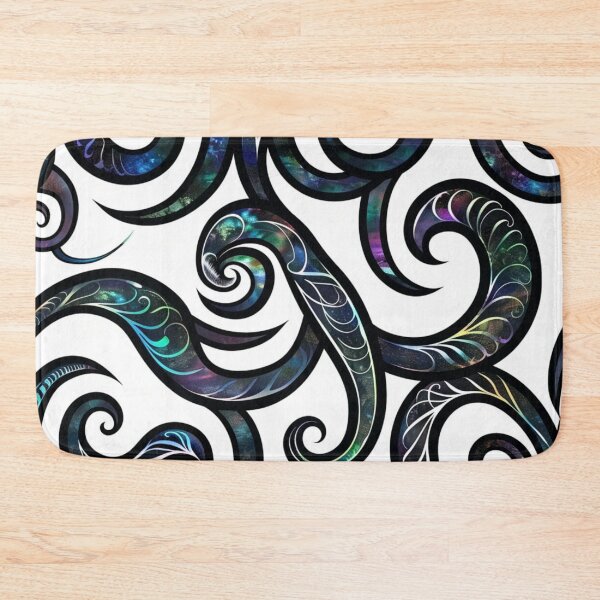 Item preview, New Zealand Māori Paua Pattern Koru Design 108 designed and sold by GrinGalore.