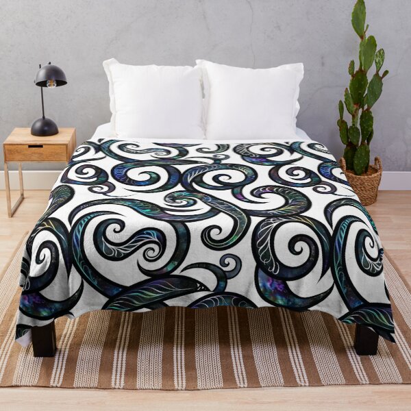 Item preview, New Zealand Māori Paua Pattern Koru Design 108 designed and sold by GrinGalore.