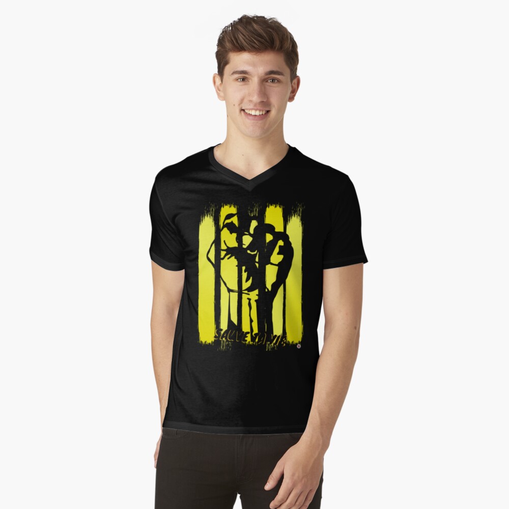 Aperçu de l'œuvre T-shirt col V créée et vendue par Vinidal.