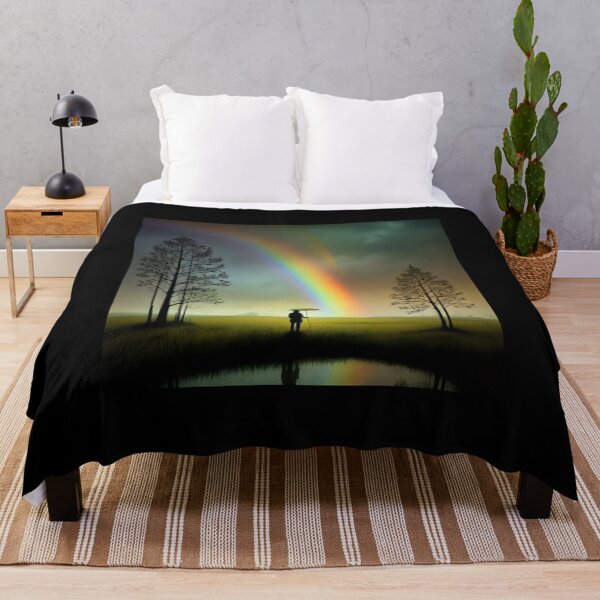Item preview, The rainy day is broken and a rainbow is out. designed and sold by Nomad-Maynard.