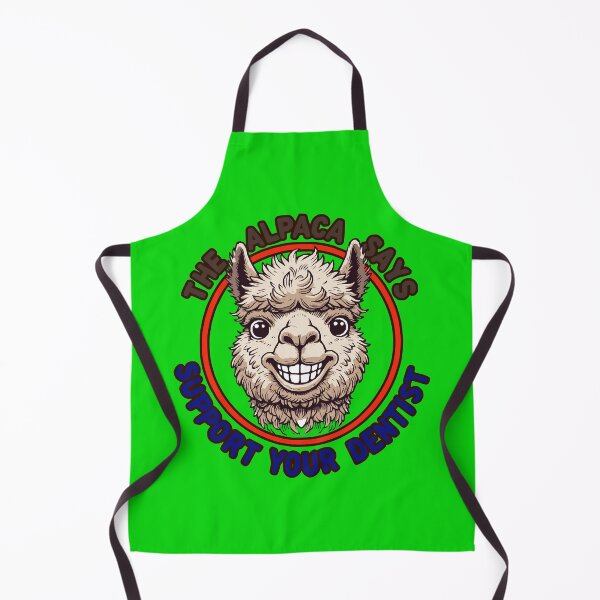 Item preview, The Alpaca Says: Support Your Dentist designed and sold by 2Blue-Dots.