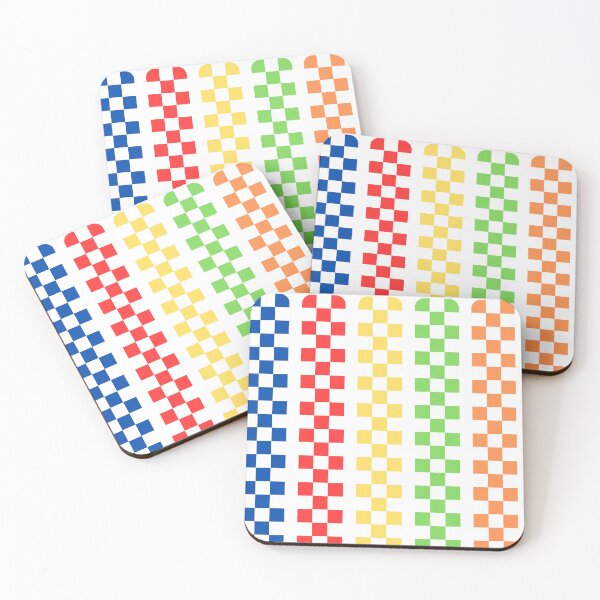 Item preview, Colorful Checkers designed and sold by Srngl.