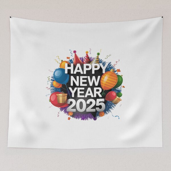 Item preview, Happy New Year 2025 designed and sold by KNAA.