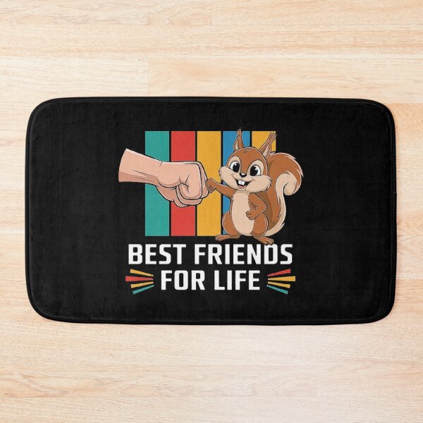 Item preview, Retro Vintage Squirrel Best Friend For Life Fist Bump designed and sold by love3617.