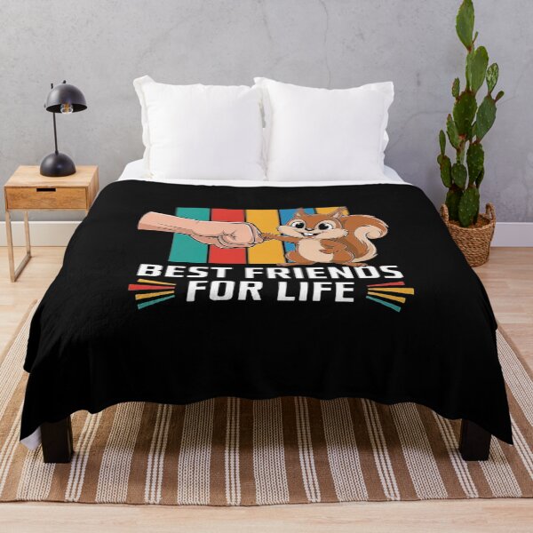Item preview, Retro Vintage Squirrel Best Friend For Life Fist Bump designed and sold by love3617.