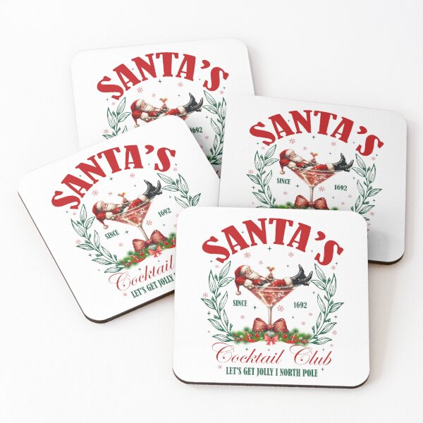 Item preview, Let's Get Jolly I North Pole designed and sold by vintagearttee.