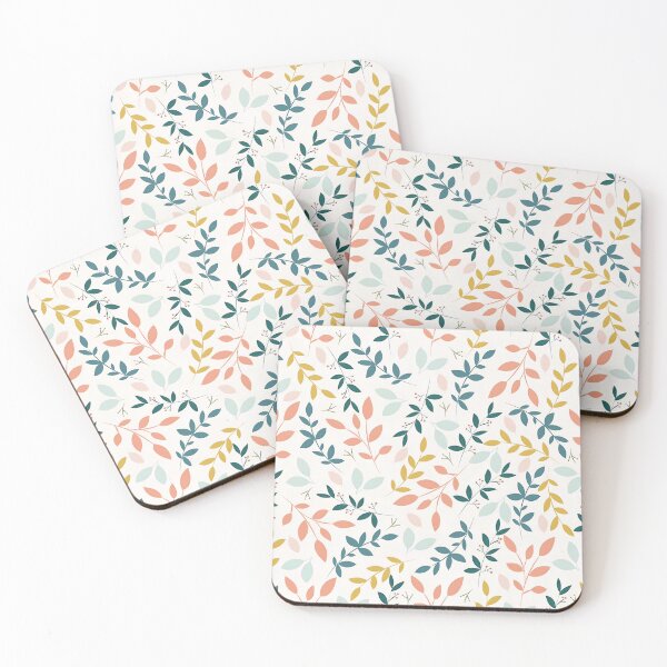 Item preview, Floral Orange Green Yellow Leaves Pattern designed and sold by kaicloudy.