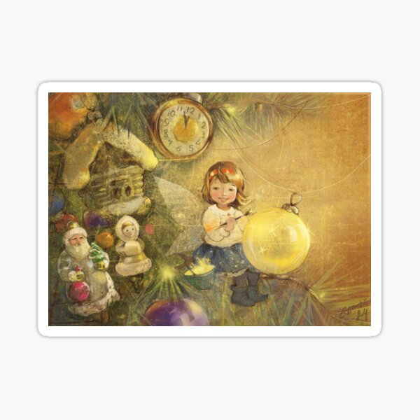 Item preview, Christmas Eve designed and sold by Katsiaryna Babok.