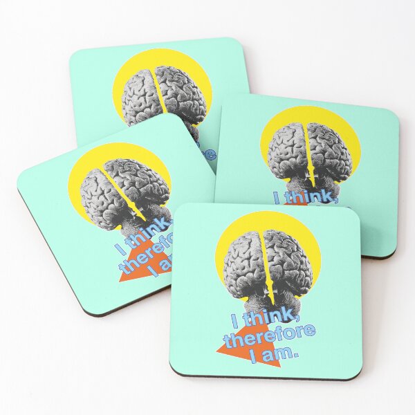 Item preview, I think therefore I am, Rene Descartes  designed and sold by Mauswohn.