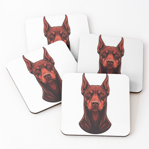 Item preview, Red Doberman designed and sold by StickersRyous.
