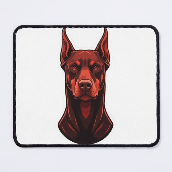 Item preview, Red Doberman designed and sold by StickersRyous.