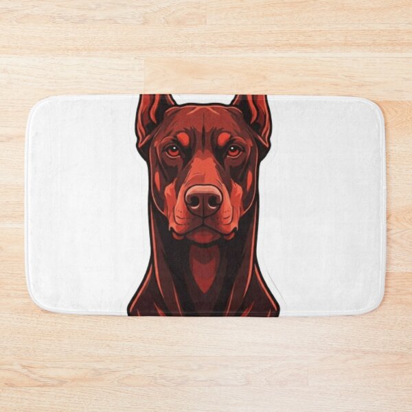 Item preview, Red Doberman designed and sold by StickersRyous.