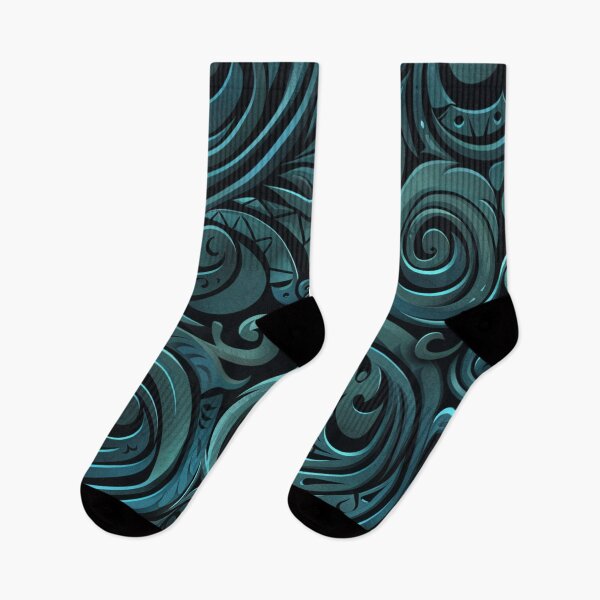 Item preview, New Zealand Māori Paua Pattern Koru Design 109 designed and sold by GrinGalore.