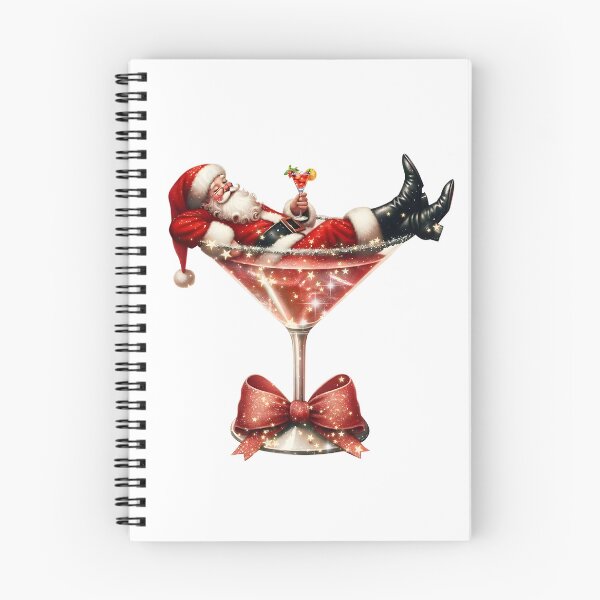 Item preview, Santa Caus Cocktail designed and sold by vintagearttee.