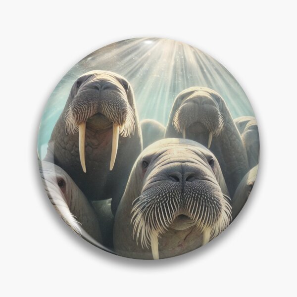 Item preview, Group of Walruses designed and sold by Eric Nagel.