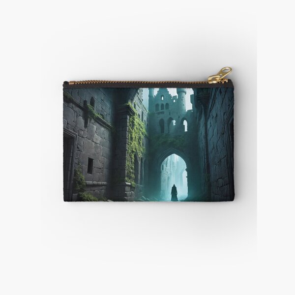 Item preview, A spectral figure drifts through the crumbling corridors of an old castle, its ghostly presence leaving a chill in the air designed and sold by Giuseppe Cammino.