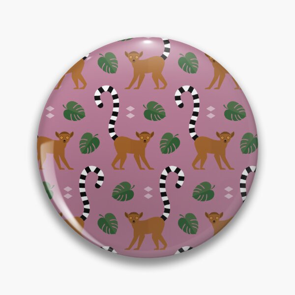 Item preview, Ringtailed lemurs on purple designed and sold by reneesillus.