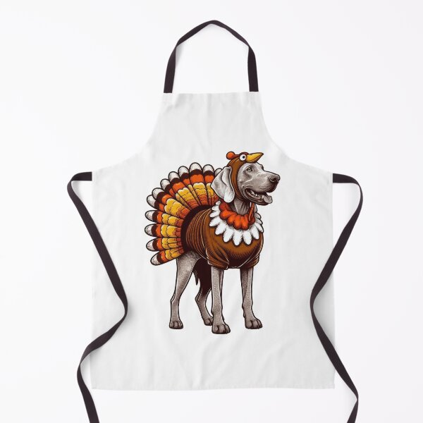 Item preview, Weimaraner Dog Thanksgiving designed and sold by doodIllustrate.