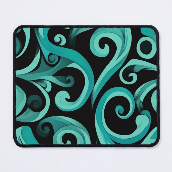 Item preview, New Zealand Māori Paua Pattern Koru Design 110 designed and sold by GrinGalore.