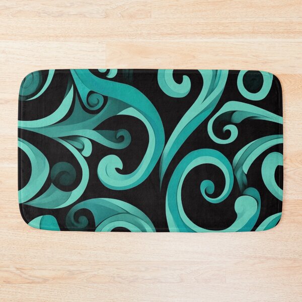Item preview, New Zealand Māori Paua Pattern Koru Design 110 designed and sold by GrinGalore.