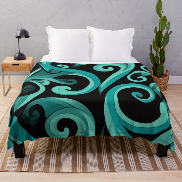 Item preview, New Zealand Māori Paua Pattern Koru Design 110 designed and sold by GrinGalore.
