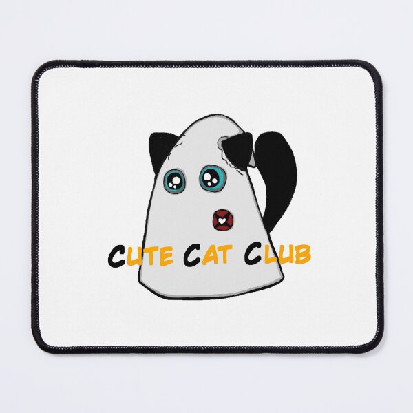 Item preview, Cute Cat Club, joke on t-shirt designed and sold by KockyNaTriku.