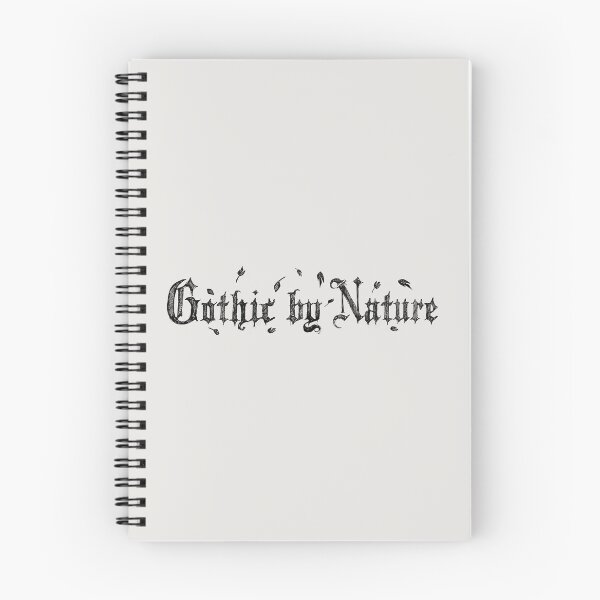 Item preview, Gothic by Nature logo in black designed and sold by GothicByNature.