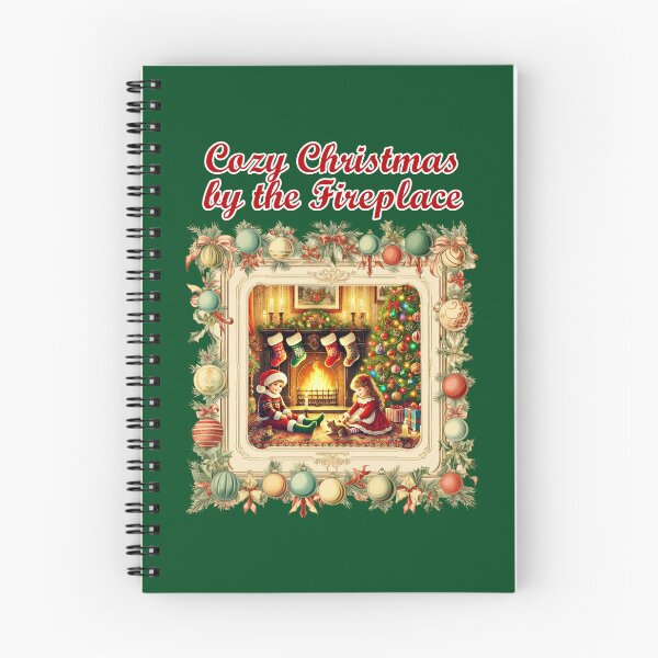 Item preview, Acogedora Navidad junto a la chimenea designed and sold by yphien.