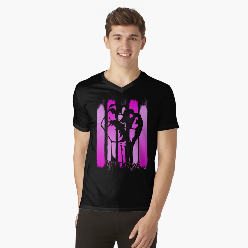 Aperçu de l'œuvre T-shirt col V créée et vendue par Vinidal.