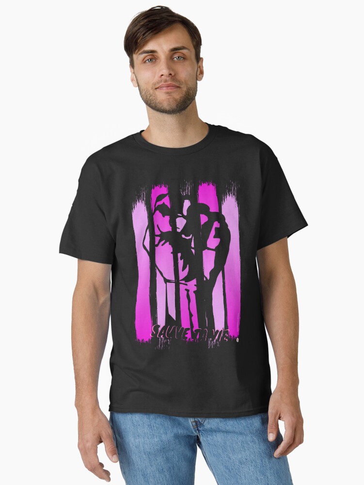 Aperçu 1 sur 7. T-shirt classique avec l'œuvre Sauve ta vie. Modèle N°7 créée et vendue par Vinidal.