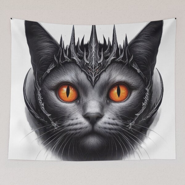 Item preview, Cat Sauron designed and sold by Anarmoth.