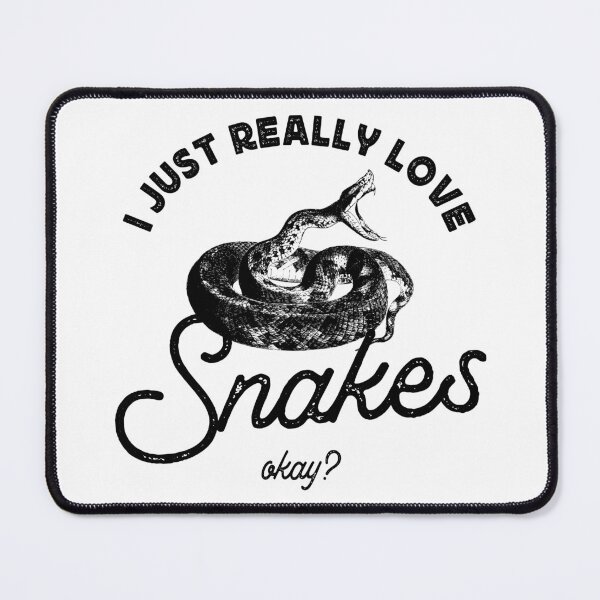 Item preview, I JUST REALLY LOVE SNAKES designed and sold by TonySpencer.