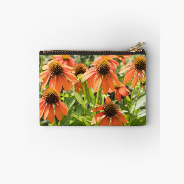 Item preview, Bold and Cheerful Orange Echinacea Coneflowers designed and sold by Georgia Mizuleva.