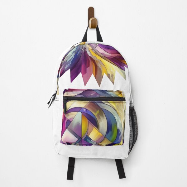 Item preview, Vibrant Geometric Abstraction in Motion with RexVibes Vibe designed and sold by RexVibes.